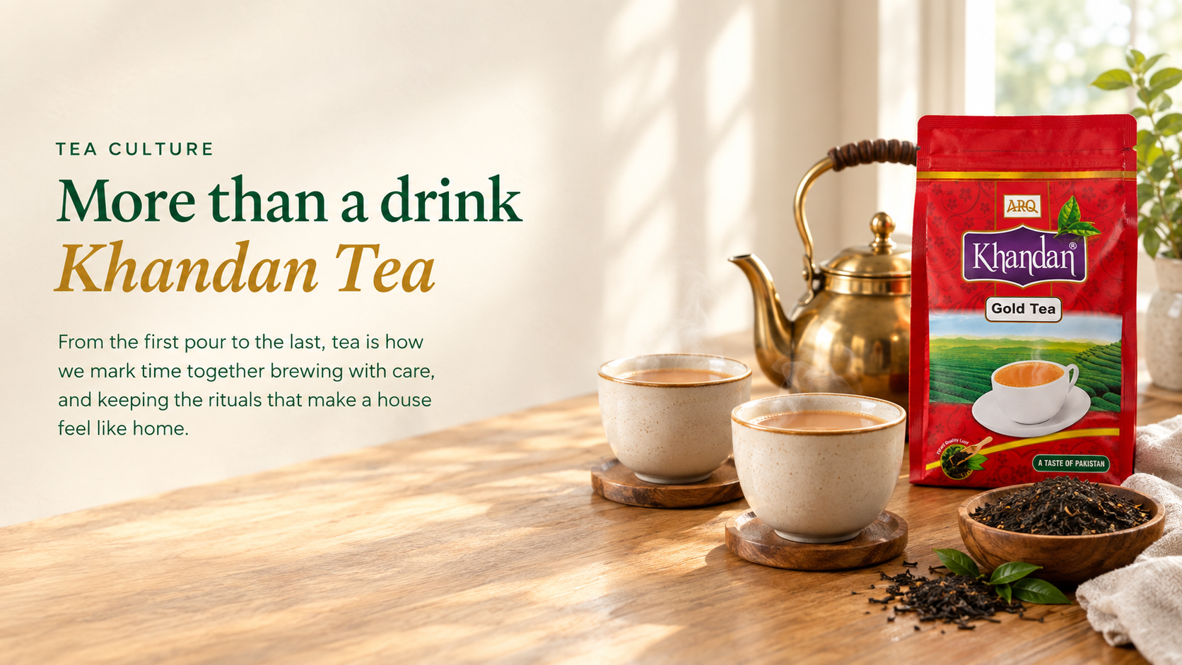 Khandan Tea culture brewing and hospitality